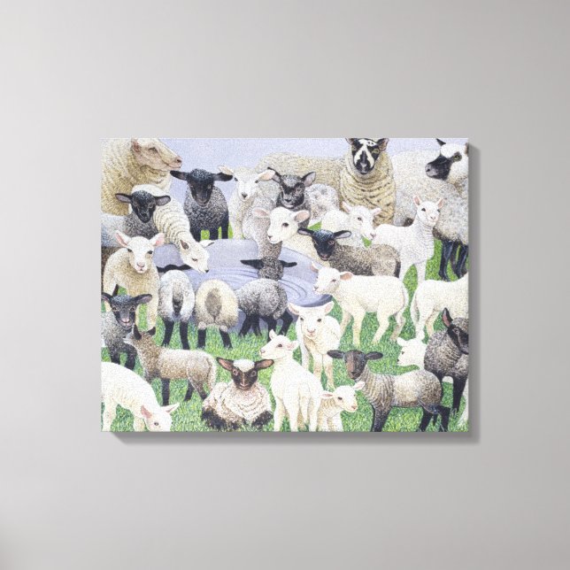 Toile Sentiment de Sheepish (Recto)