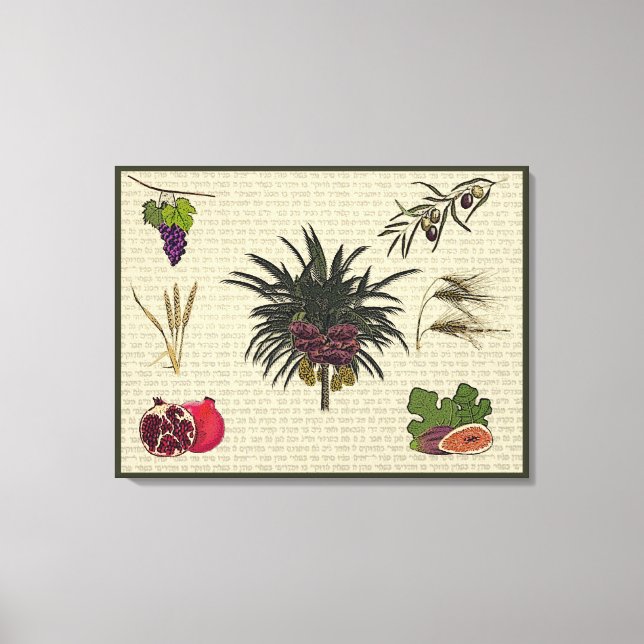 Toile Sept espèces (Recto)