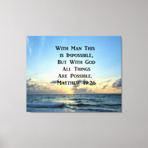 TOILE SERENE MATTHEW 19:26 PHOTO DESIGN