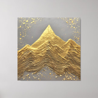 Toile Sérénité d'or