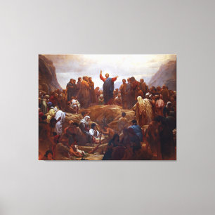 Toile Sermon sur le bâti
