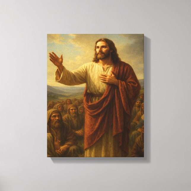 Toile Sermon sur le Mount™ LDS Canvas Wall Art (Recto)
