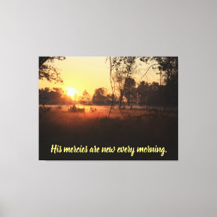 Toile Ses monnaies sont nouvelles tous les matins