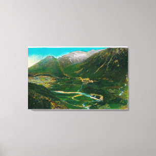 Toile Sewing, Alaska Area Famous Railroad Loop