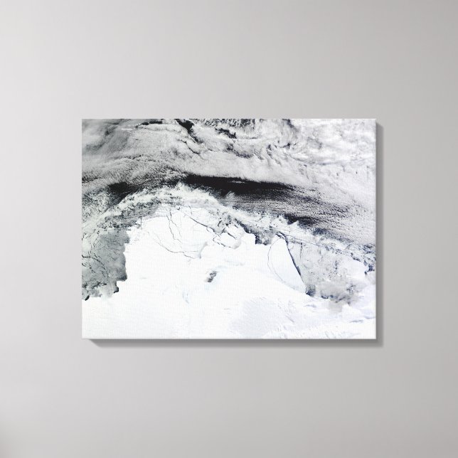Toile Shackleton Ice Shelf, Antarctique (Recto)