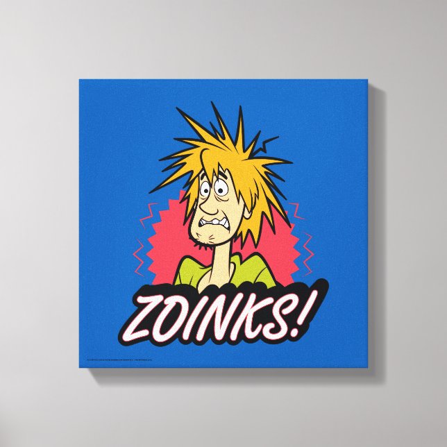 Toile Shaggy "Zoinks !" graphic (Recto)