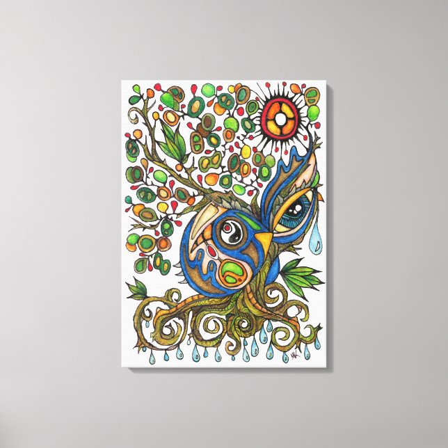 Toile Shaman Spirit : The Weeping Tree Spirit (SUD) (Recto)