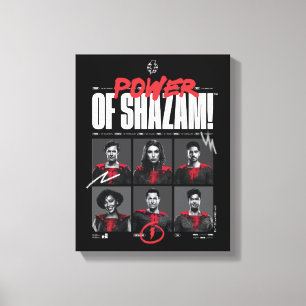 Toile SHAZAM ! Furie des dieux Puissance du groupe SHA