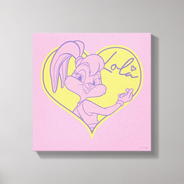 Toile Signature Lola Heart (Recto)