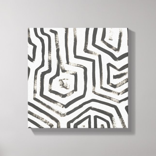 Toile Signaux mixtes V (Recto)