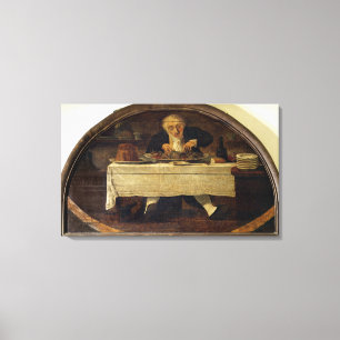 Toile Signe de magasin de l'Au Gourmand', pour Corcellet