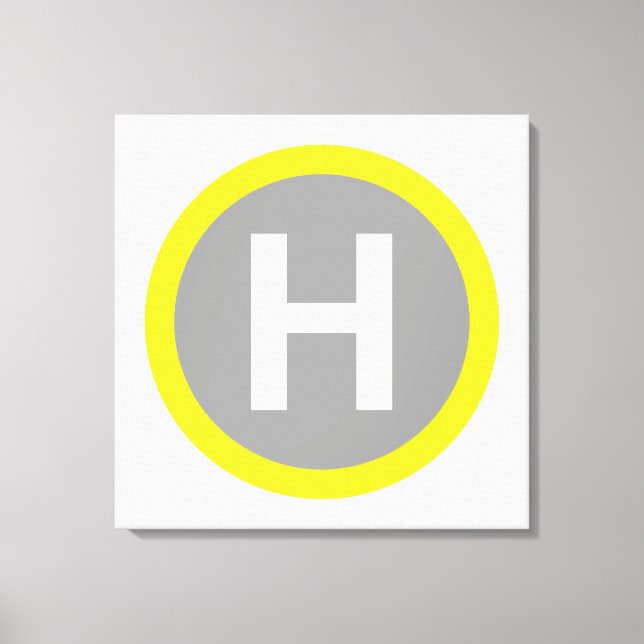 Toile SIGNE Helipad (Recto)