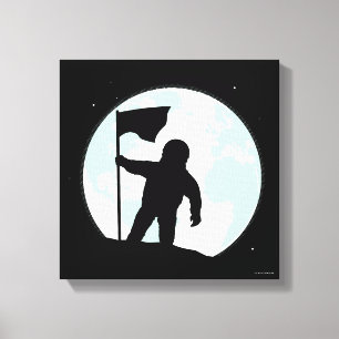 Toile Silhouette, astronaute