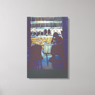 Toile Silhouette de Saint-Marc, Venise