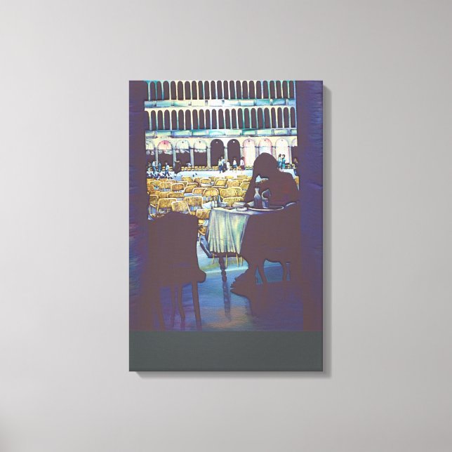 Toile Silhouette de Saint-Marc, Venise (Recto)