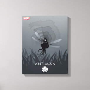 Toile Silhouette héroïque d'Ant-Man