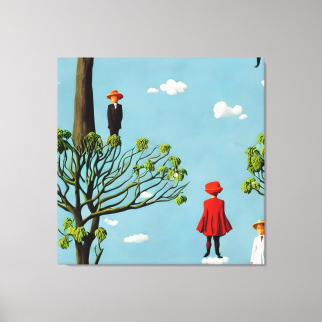 Toile Silhouettes de fantaisie (Recto)