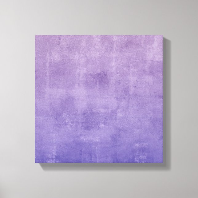 Toile Simple bleu violet rustique abstrait (Recto)