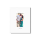 Simple moderne Photo Alternative Mariage livre d'h