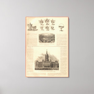 Toile Simpson, Hall, Miller et Traveler's Company