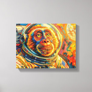 TOILE SINGE DANS L'ESPACE 7