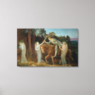 Toile Sir Galahad, vers 1894 (huile sur toile)