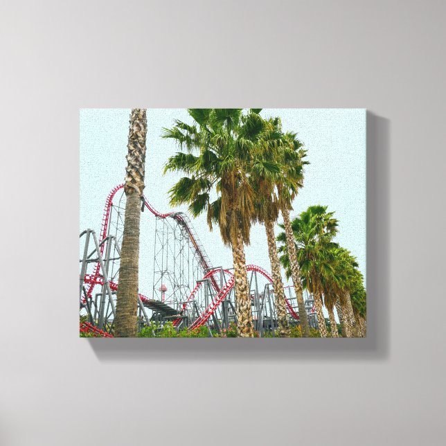 Toile Six Flags Magic Mountain (Recto)