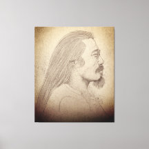 "Sketch of Kitaro", musician, composer, artist