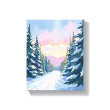 Ski au coucher du soleil | Chemin de ski de montag