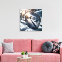 Skier D'Hiver Dans Les Lunettes De Soleil Reflet