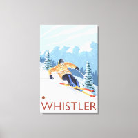 Skieur de neige - Whistler (C.-B.) Canada