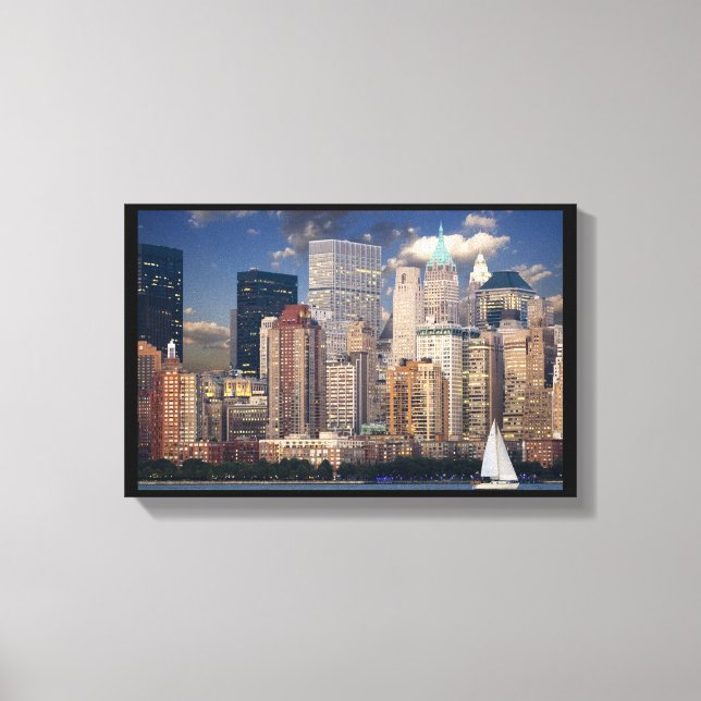 Toile Skyline de New York (Recto)