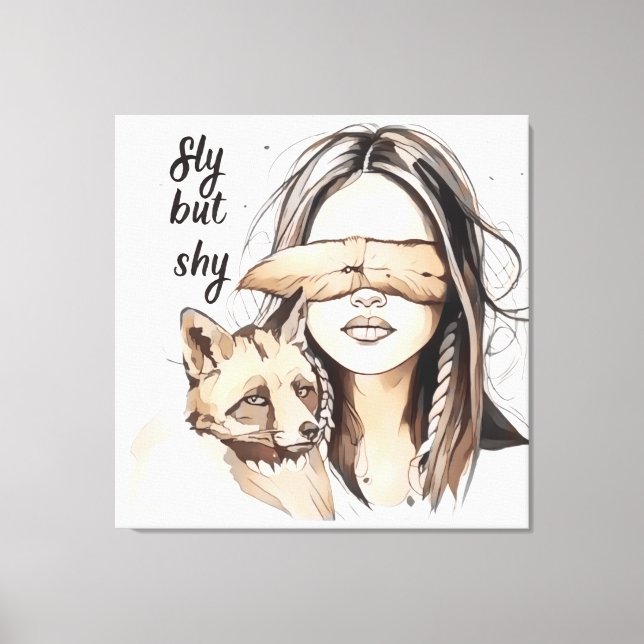 Toile Sly Mais Shy (Recto)