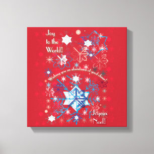Toile Snowflake
