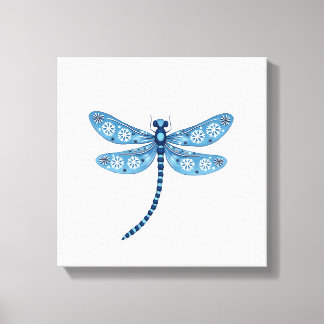 Toile Snowflake Dragonfly Spirit