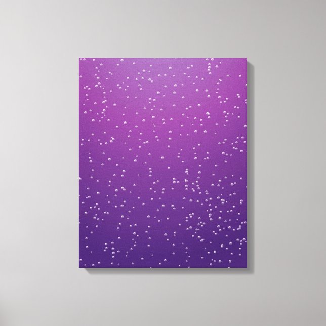 Toile Soda de raisin avec minuscules bulles Art Arrière  (Recto)