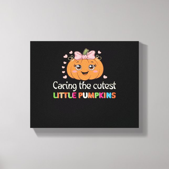 Toile Soin mignon pour la petite infirmière Citrouille l (Recto)
