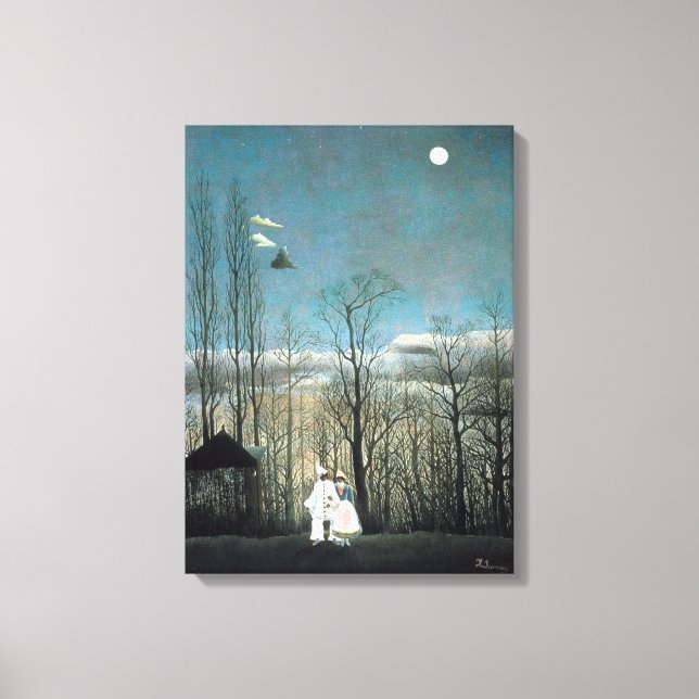 Toile Soirée Carnaval Henri Rousseau (Recto)
