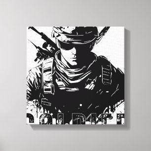Toile soldat