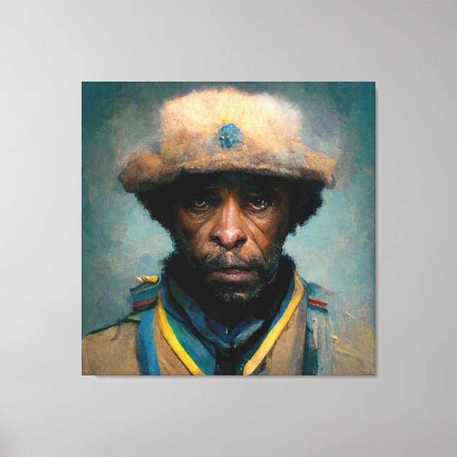 Toile Soldat Buffalo II (Recto)