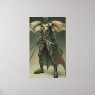 Toile Soldat du chevalier noir