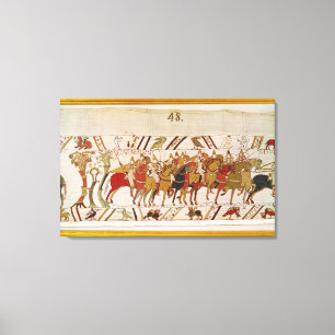 Toile Soldats laissant Hastings pour faire la bataille