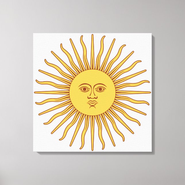 Toile Soleil argentin (Recto)