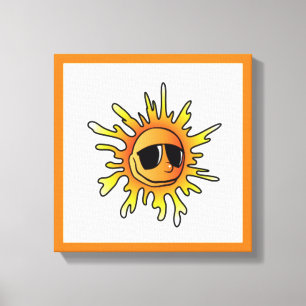 Toile SOLEIL D'ÉTÉ cool
