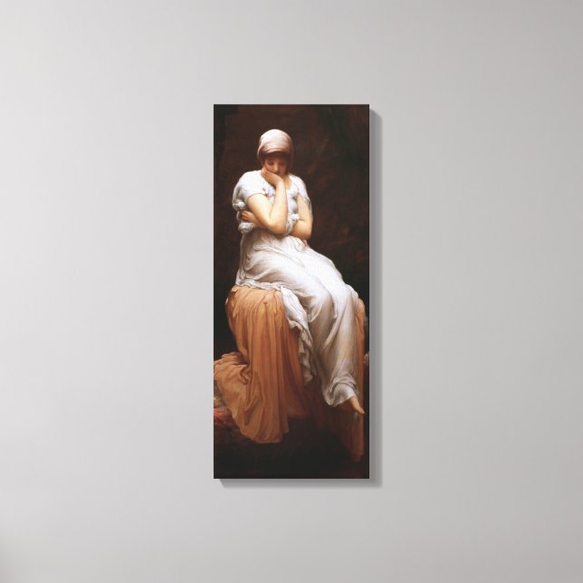 Toile Solitude (par Frederic Leighton) (Recto)