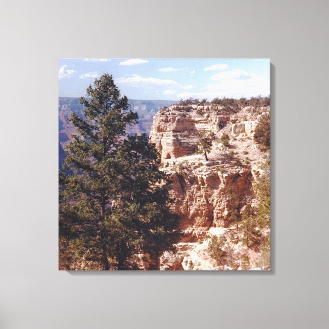 Toile South Rim Grand Canyon Arizona Photo Conçu (Recto)