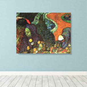 Toile Souvenir du jardin à Etten de Vincent van Gogh