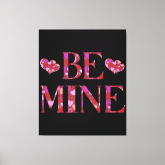Toile Soyez mon coeur Motif Wall Art