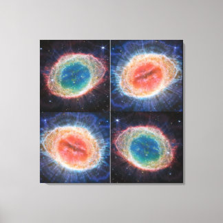 Toile SPACE ART Anneau Nebula Quatuor Imprimer