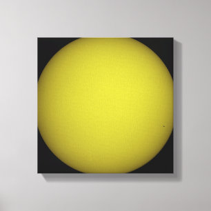 Toile Space Shuttle Atlantis est vue en silhouette